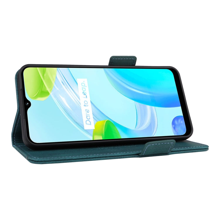 For Realme C30 Magnetic Clasp Flip Leather Phone Case