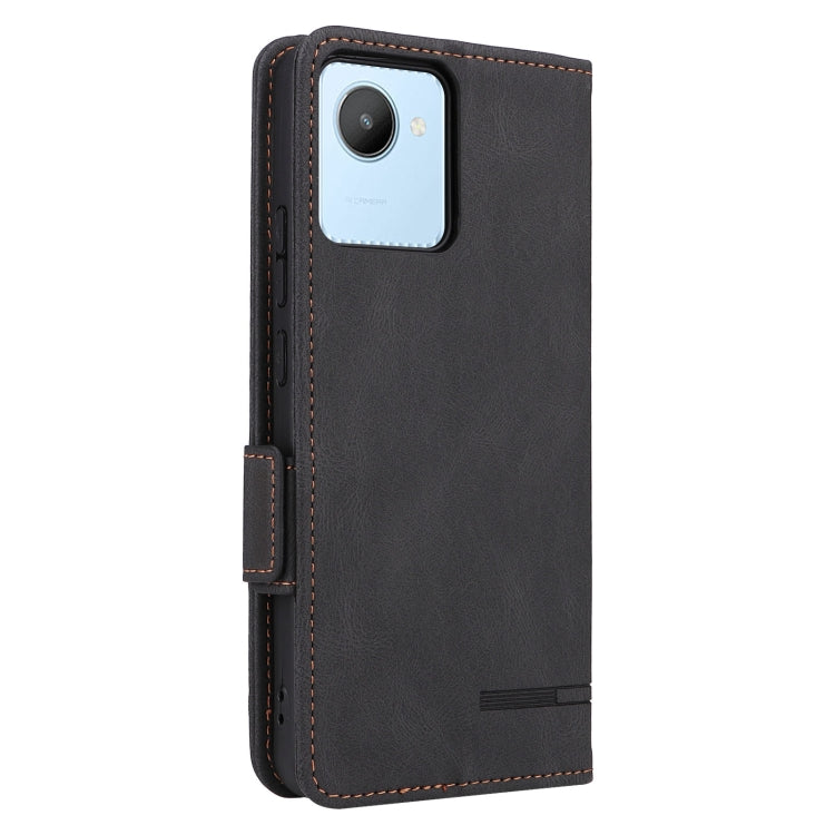 For Realme C30 Magnetic Clasp Flip Leather Phone Case