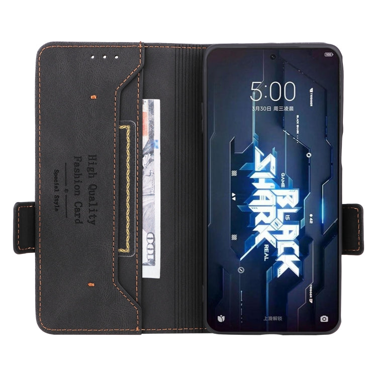 For Xiaomi Black Shark 5 Magnetic Clasp Flip Leather Phone Case