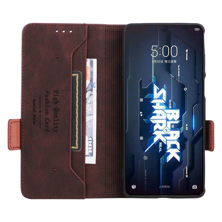 For Xiaomi Black Shark 5 Pro Magnetic Clasp Flip Leather Phone Case