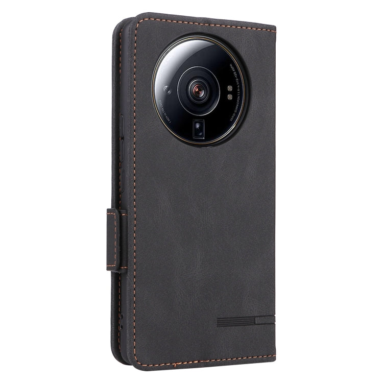 For Xiaomi 12S Ultra Magnetic Clasp Flip Leather Phone Case