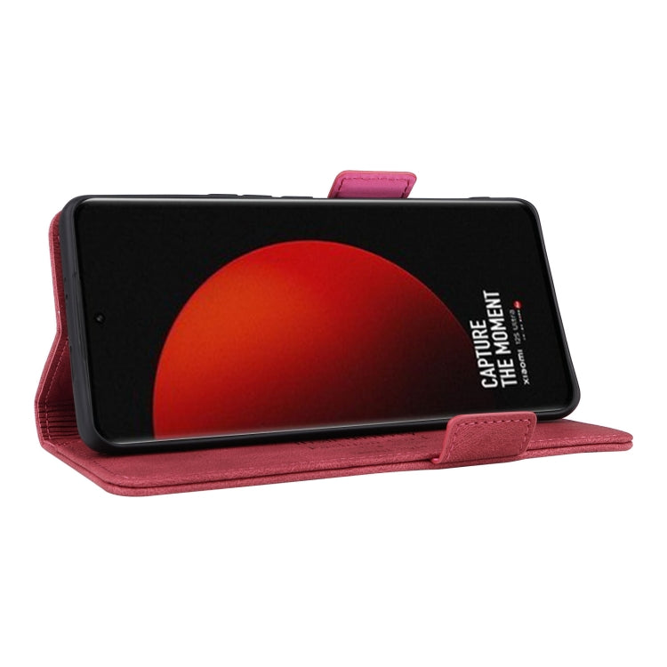 For Xiaomi 12S Ultra Magnetic Clasp Flip Leather Phone Case