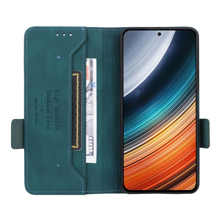 For Xiaomi Redmi K40S 5G / K40S Pro 5G / Poco F4 Magnetic Clasp Flip Leather Phone Case