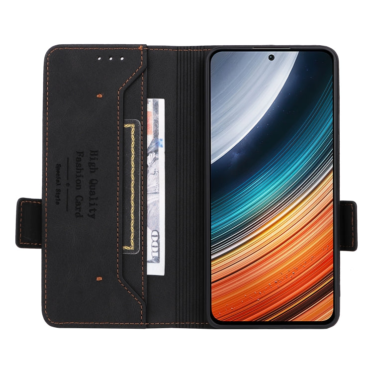 For Xiaomi Redmi K40S 5G / K40S Pro 5G / Poco F4 Magnetic Clasp Flip Leather Phone Case