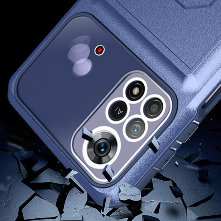 For Xiaomi Poco X4 Pro 5G Card Ring Holder PC + TPU Phone Case