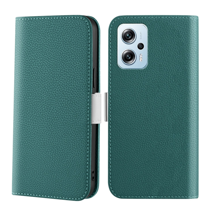 For Xiaomi Poco X4 GT 5G Candy Color Litchi Texture Leather Phone Case