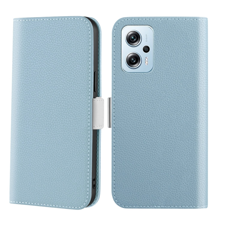 For Xiaomi Poco X4 GT 5G Candy Color Litchi Texture Leather Phone Case