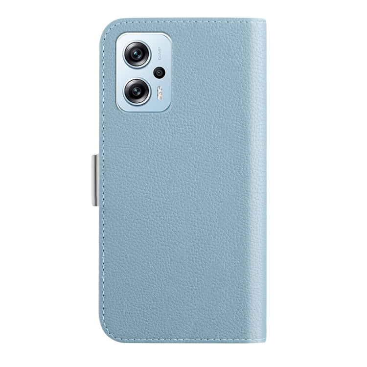 For Xiaomi Poco X4 GT 5G Candy Color Litchi Texture Leather Phone Case
