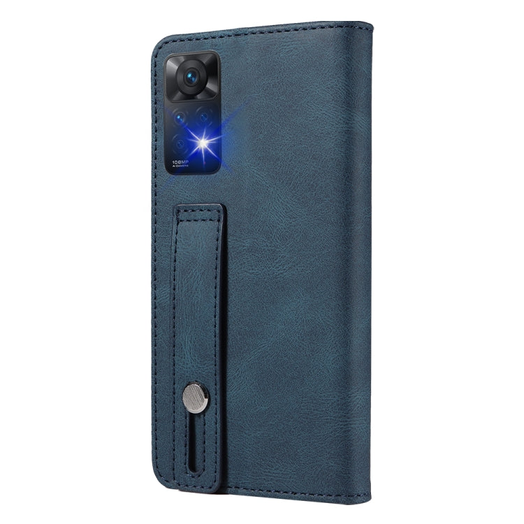 For Xiaomi Redmi Note 11 Global Wristband Magnetic Leather Phone Case