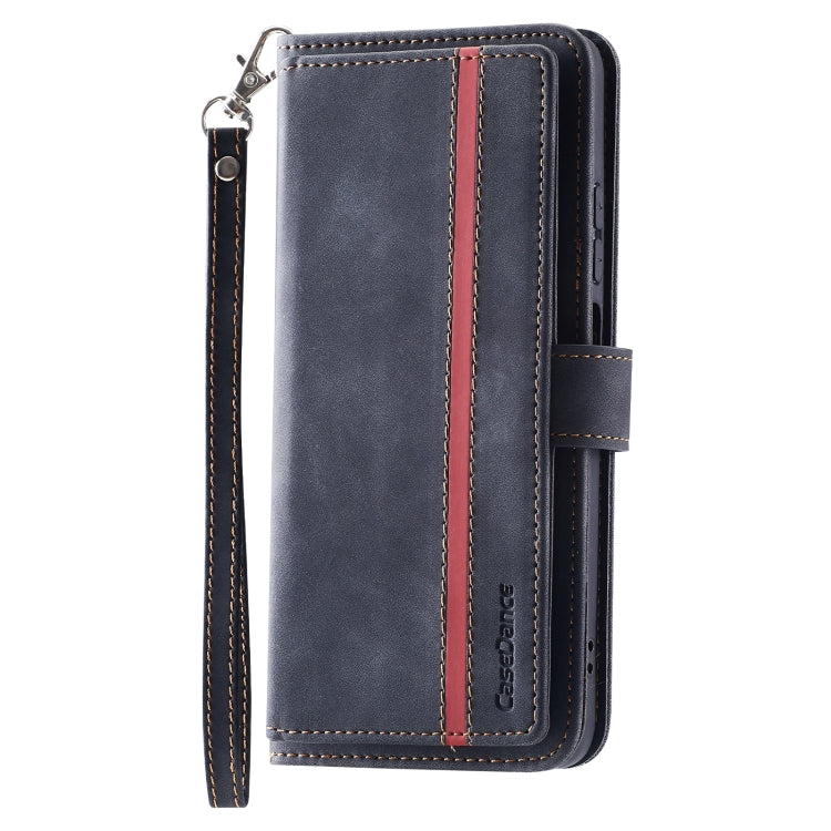 For Xiaomi Poco X4 Pro 5G 9 Card Slots Splicing Magnetic Leather Flip Phone Case