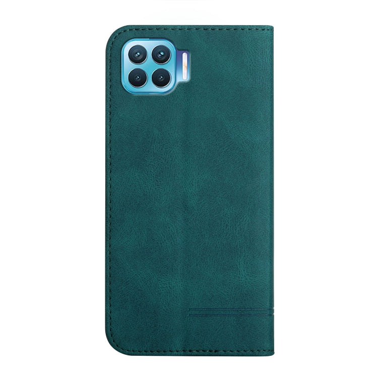 For OPPO A73 2020 / F17 Strong Magnetic Leather Case