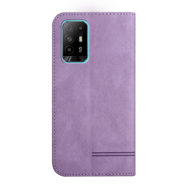For OPPO A94 5G Strong Magnetic Leather Case