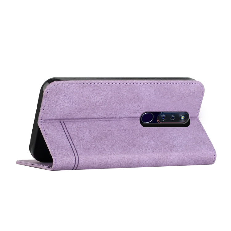 For OPPO F11 Pro Strong Magnetic Leather Case