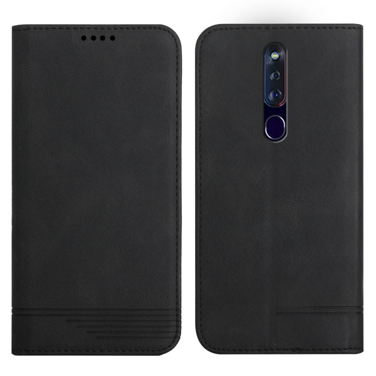 For OPPO F11 Pro Strong Magnetic Leather Case