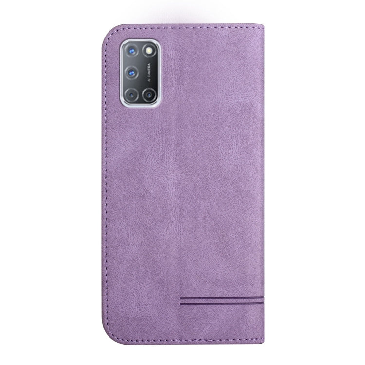 For OPPO A52 / A72 / A92 Strong Magnetic Leather Case
