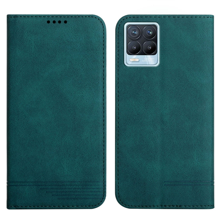 For Realme 8 4G / 8 Pro Strong Magnetic Leather Case