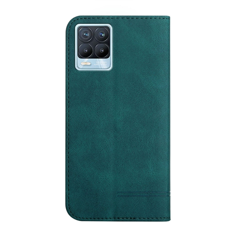 For Realme 8 4G / 8 Pro Strong Magnetic Leather Case
