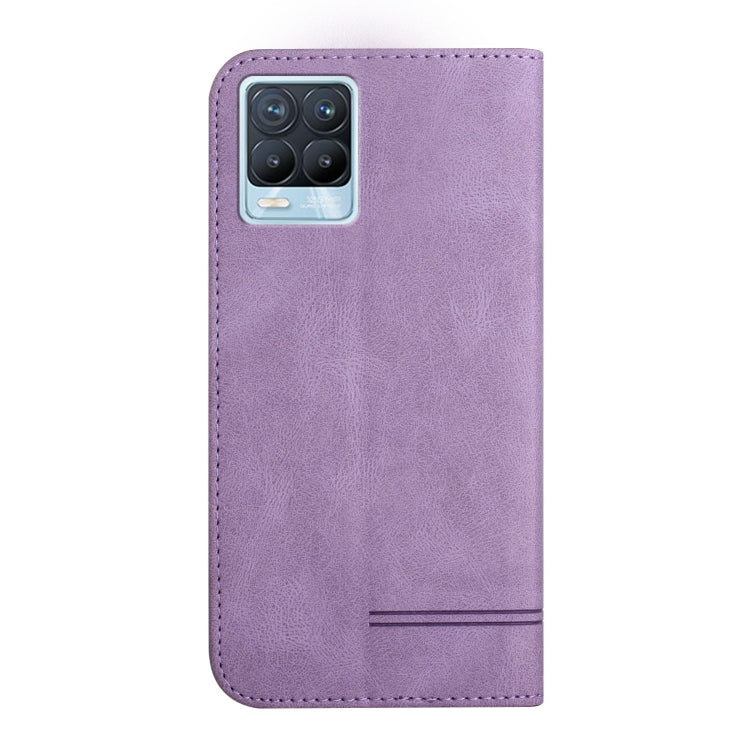 For Realme 8 4G / 8 Pro Strong Magnetic Leather Case
