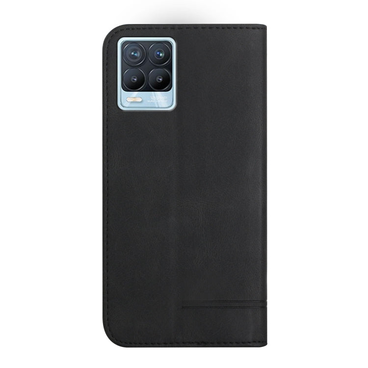 For Realme 8 4G / 8 Pro Strong Magnetic Leather Case