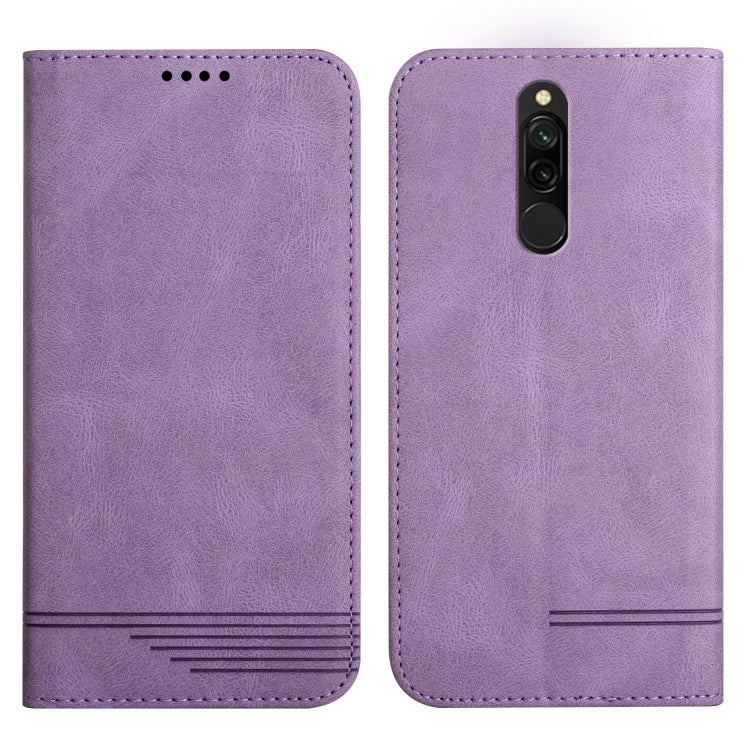 For Xiaomi Redmi 8 / 8A Strong Magnetic Leather Case