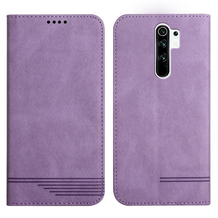 For Xiaomi Redmi 9 Strong Magnetic Leather Case