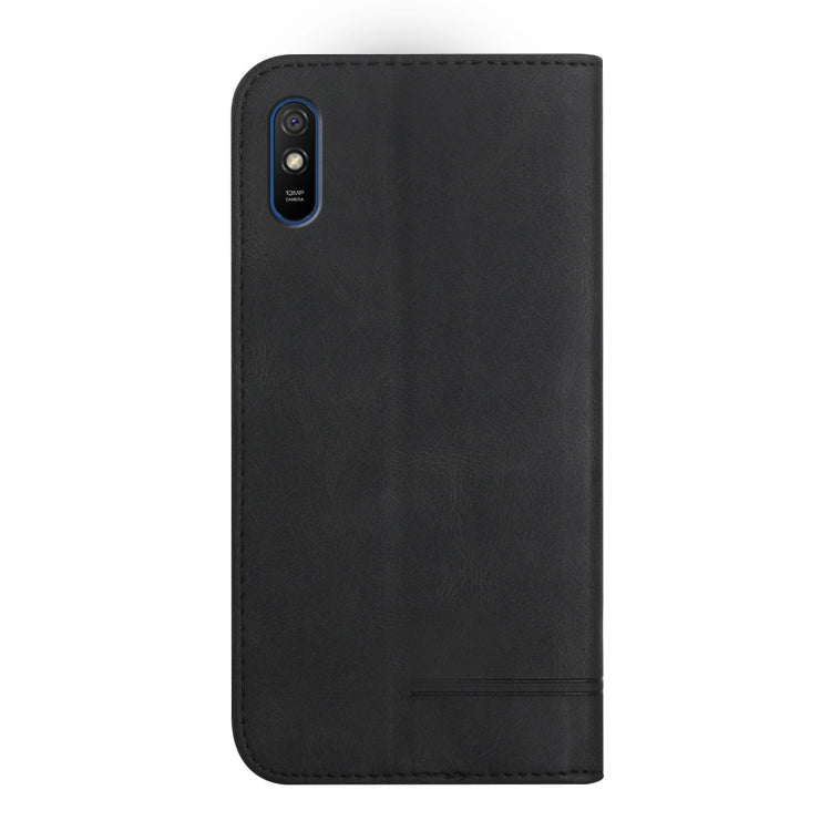 For Xiaomi Redmi 9A Strong Magnetic Leather Case