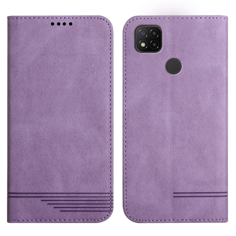 For Xiaomi Redmi 9C Strong Magnetic Leather Case
