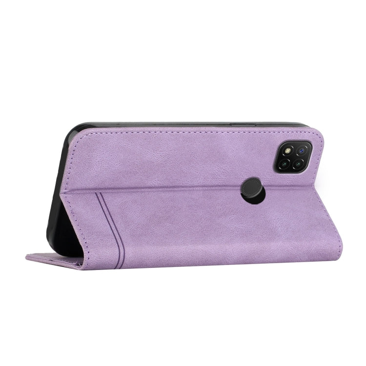 For Xiaomi Redmi 9C Strong Magnetic Leather Case