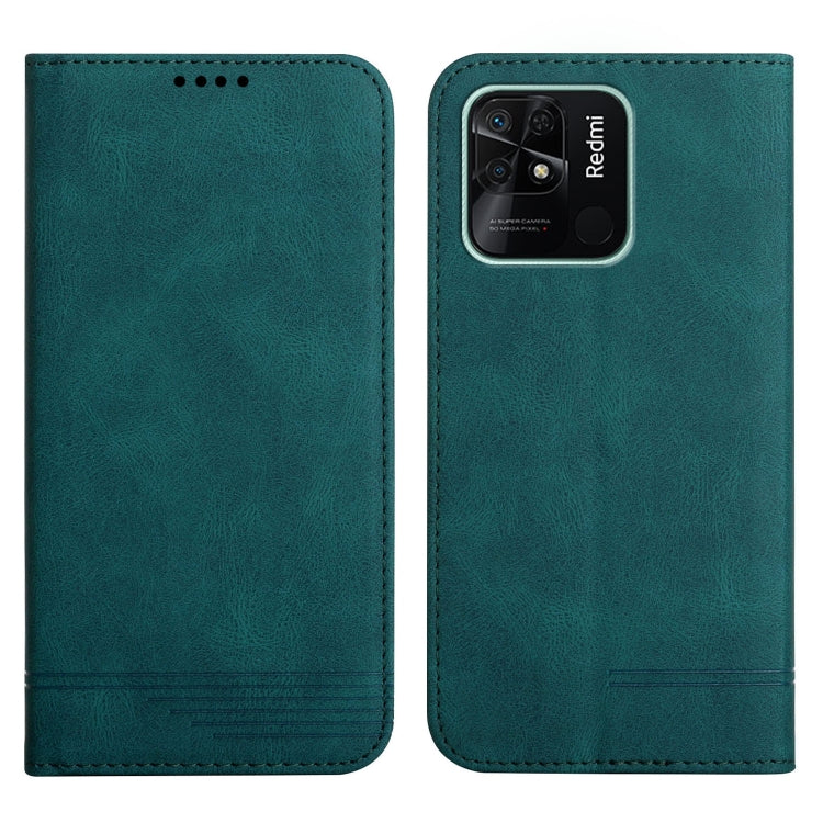 For Xiaomi Redmi 10C Strong Magnetic Leather Case