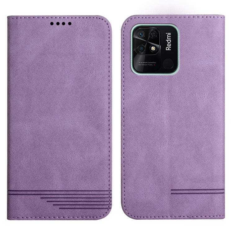 For Xiaomi Redmi 10C Strong Magnetic Leather Case