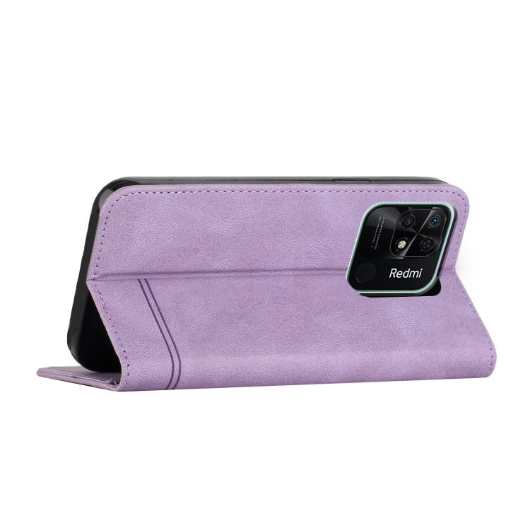 For Xiaomi Redmi 10C Strong Magnetic Leather Case