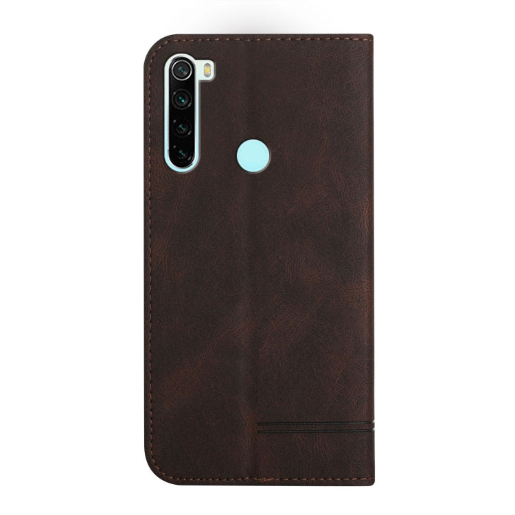 For Xiaomi Redmi Note 8 Strong Magnetic Leather Case