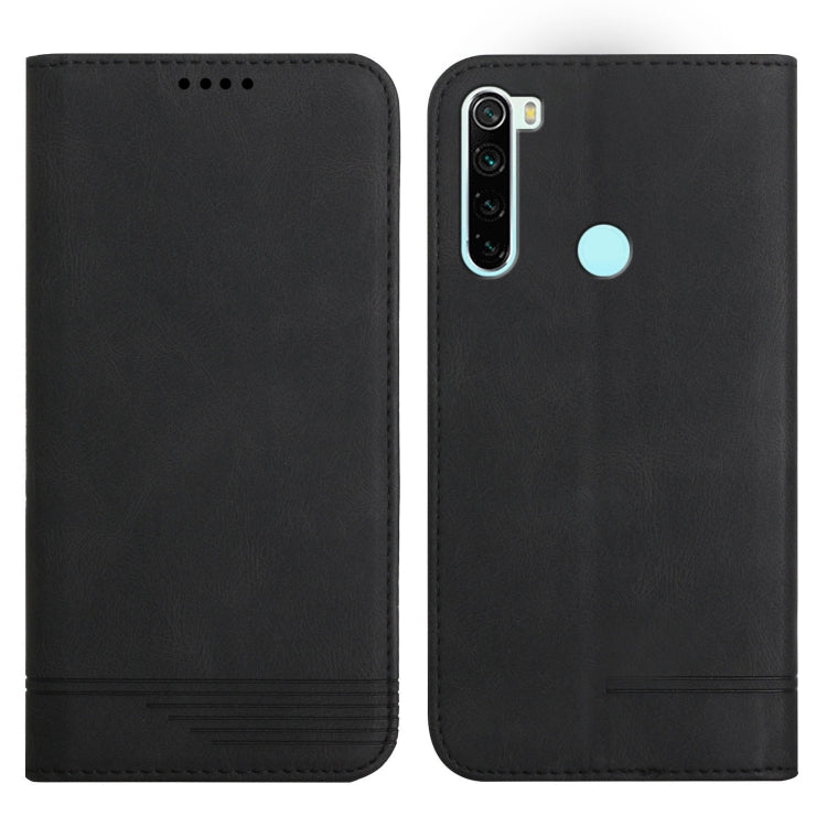 For Xiaomi Redmi Note 8 Strong Magnetic Leather Case