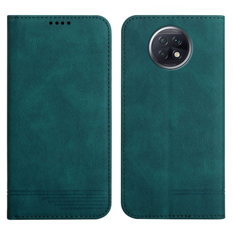 For Xiaomi Redmi Note 9T Strong Magnetic Leather Case