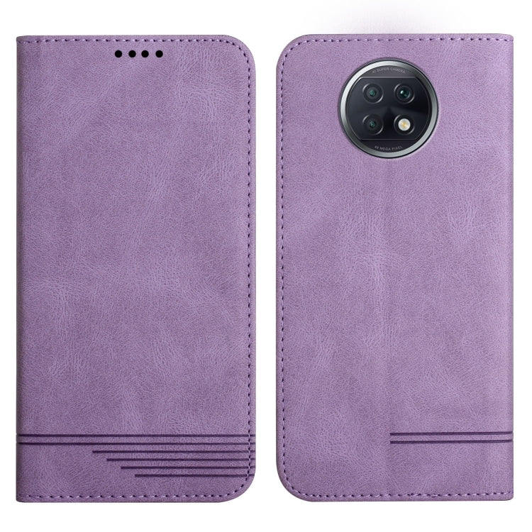For Xiaomi Redmi Note 9T Strong Magnetic Leather Case