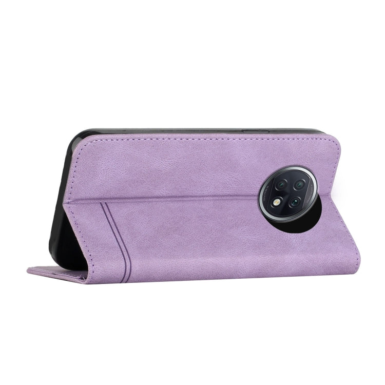 For Xiaomi Redmi Note 9T Strong Magnetic Leather Case