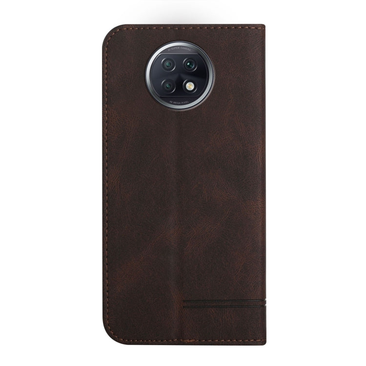 For Xiaomi Redmi Note 9T Strong Magnetic Leather Case