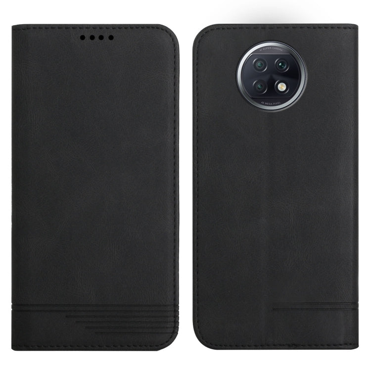 For Xiaomi Redmi Note 9T Strong Magnetic Leather Case