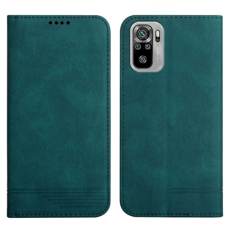 For Xiaomi Redmi Note 10 4G Strong Magnetic Leather Case