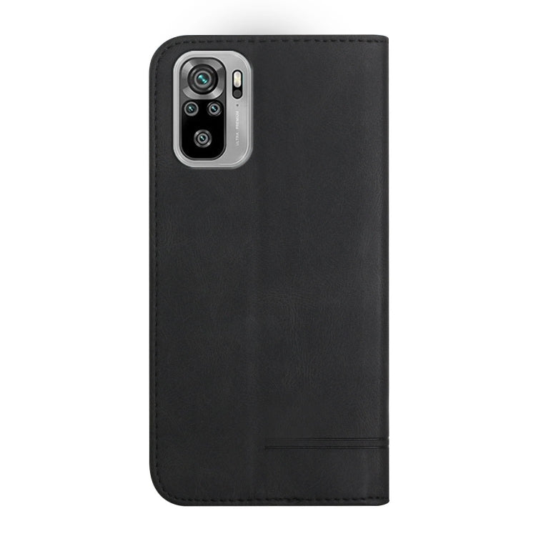 For Xiaomi Redmi Note 10 4G Strong Magnetic Leather Case