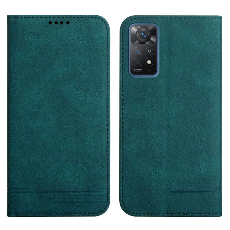 For Xiaomi Redmi Note 11 Pro Strong Magnetic Leather Case