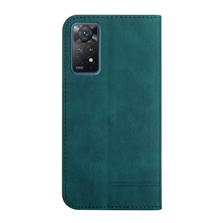 For Xiaomi Redmi Note 11 Pro Strong Magnetic Leather Case