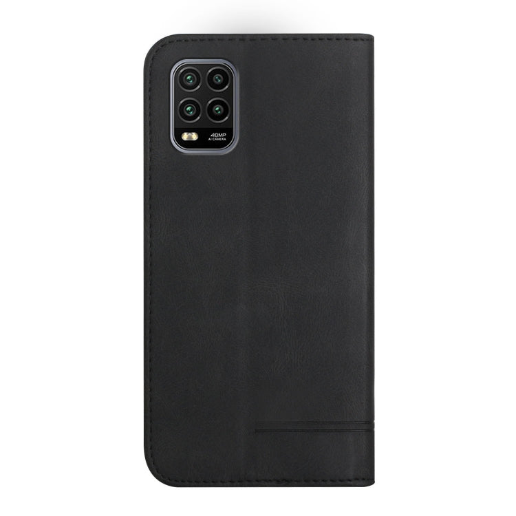 For Xiaomi Mi 10 Lite Strong Magnetic Leather Case