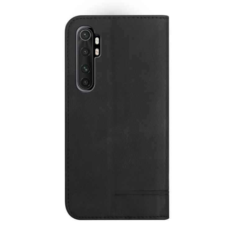 For Xiaomi Mi Note 10 Lite Strong Magnetic Leather Case