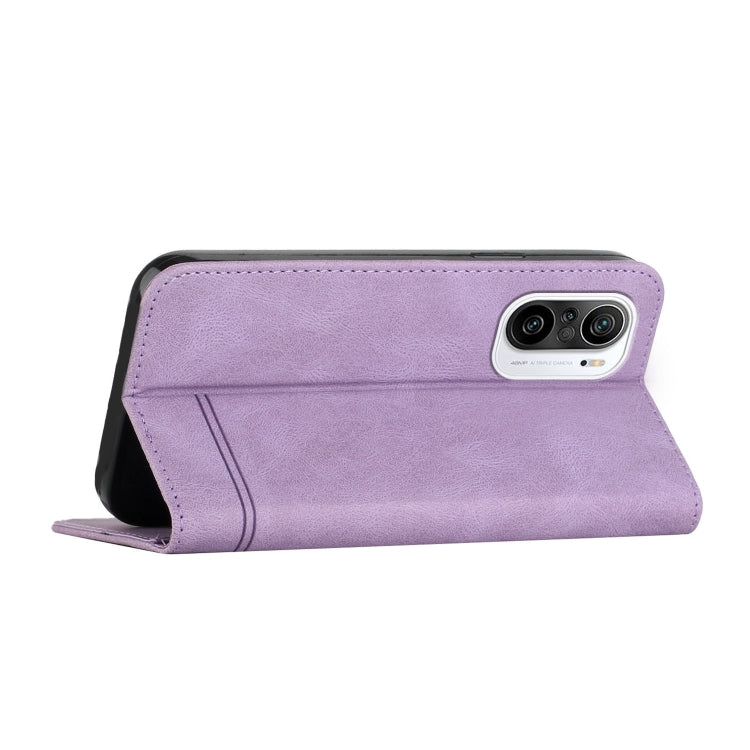 For Xiaomi Poco F3 Strong Magnetic Leather Case