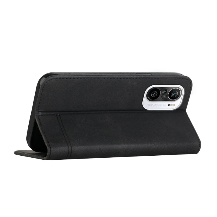 For Xiaomi Poco F3 Strong Magnetic Leather Case