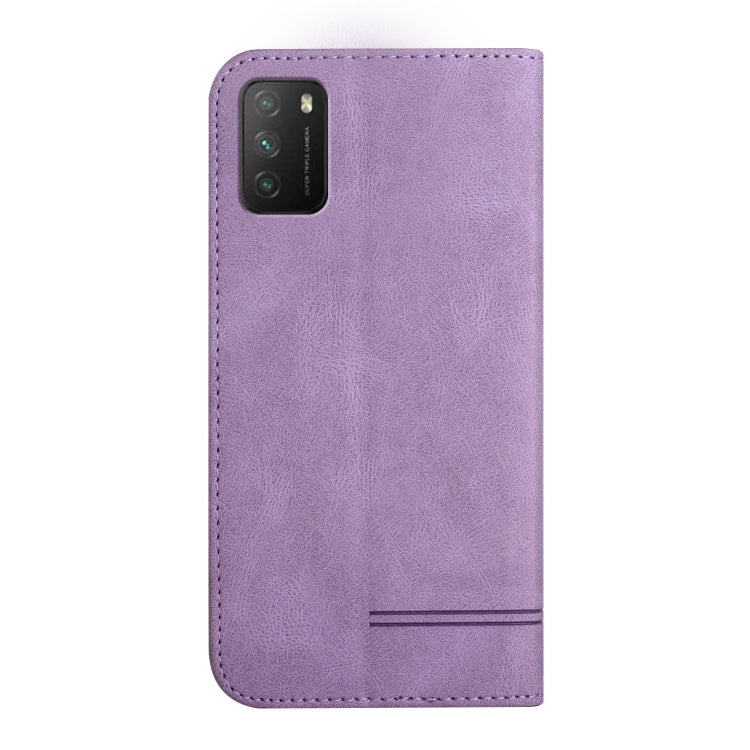 For Xiaomi Poco M3 Strong Magnetic Leather Case