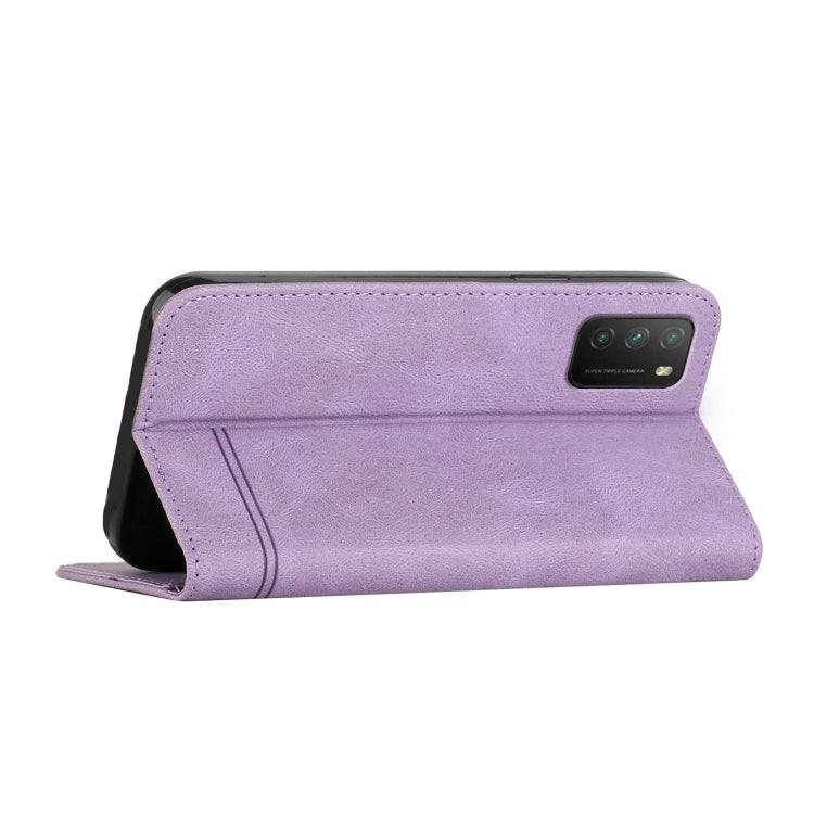 For Xiaomi Poco M3 Strong Magnetic Leather Case