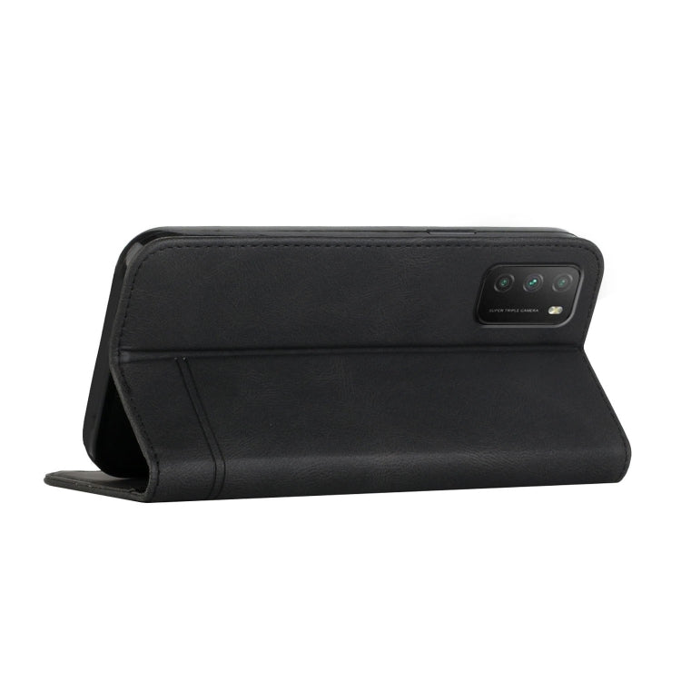 For Xiaomi Poco M3 Strong Magnetic Leather Case