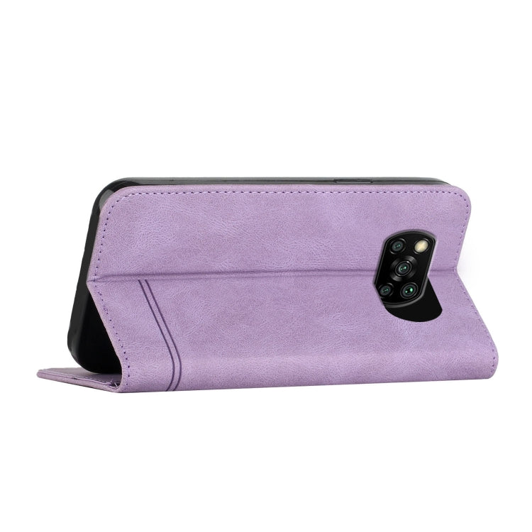 For Xiaomi Poco X3 Strong Magnetic Leather Case